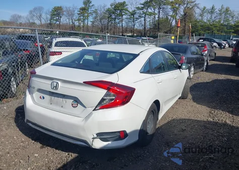 2019 Honda Civic Lx from USA, damaged, VIN 19XFC2F6XKE006228